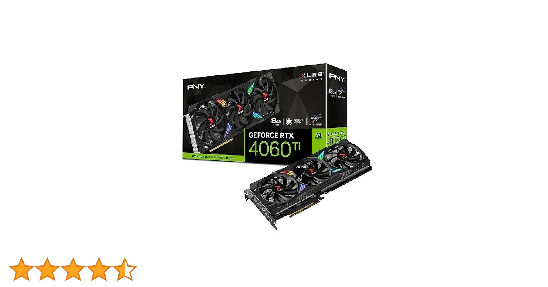 Amazon | PNY GeForce RTX 4060 Ti 8GB XLR8 Gaming VERTO EPIC